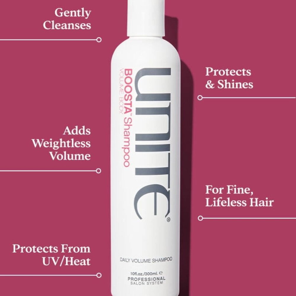 UNITE Boosta Shampoo Volume Body 10 fl oz / 300 mL Bottle - Picture 2 of 4